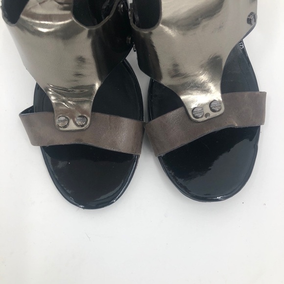 Tory Burch black and silver strap he’ll size 9.5M - Picture 9 of 15